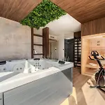 Villa Luxury Kaia -heated Pool, Sea View, Jacuzzi, Gym And Sauna Vodice