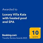 Villa Luxury Kaia -heated Pool, Sea View, Jacuzzi, Gym And Sauna *