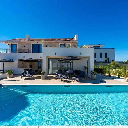 Luxury Kaia -heated Pool, Sea View, Jacuzzi, Gym And Sauna וילה וודיצה