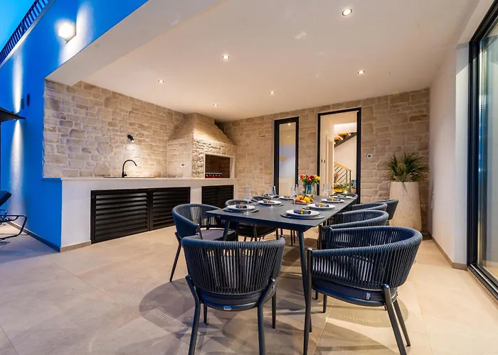 Villa Luxury Kaia - Sea View, Heated Pool, Jacuzzi, Gym And Sauna