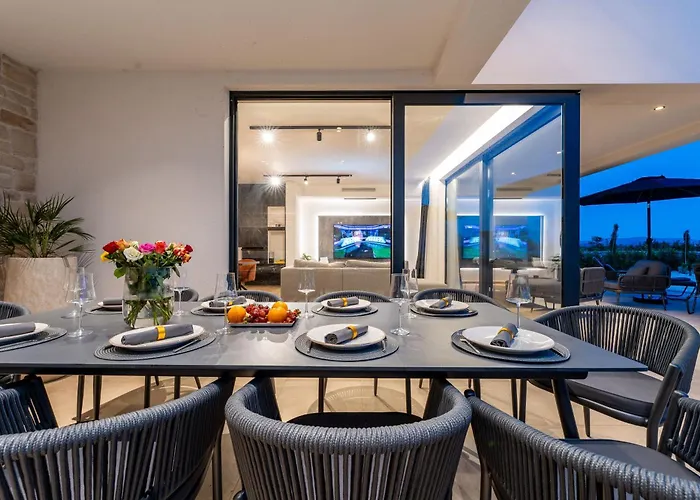 Villa Luxury Kaia - Sea View, Heated Pool, Jacuzzi, Gym And Sauna *