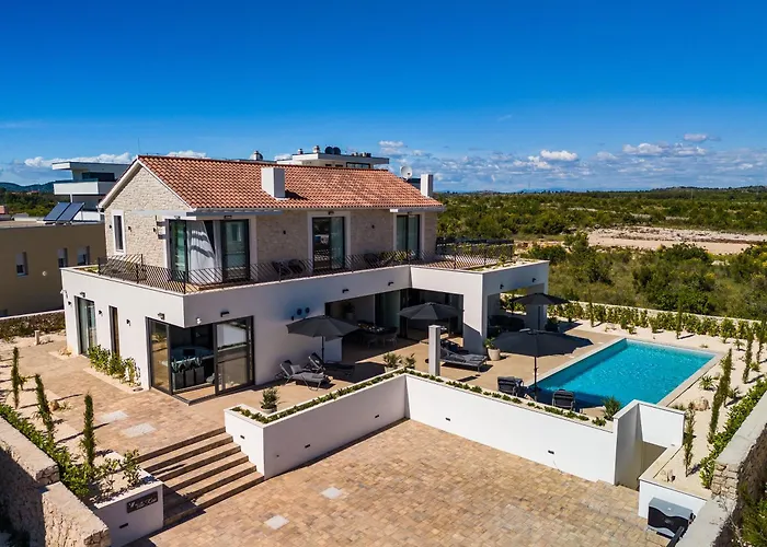 Villa Luxury Kaia - Sea View, Heated Pool, Jacuzzi, Gym And Sauna *