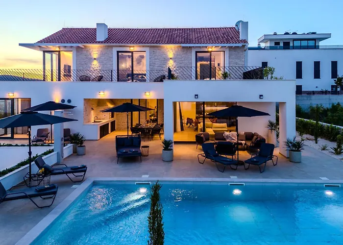 Luxury Kaia - Sea View, Heated Pool, Jacuzzi, Gym And Sauna Villa