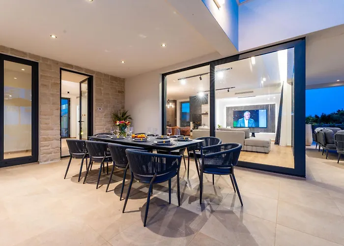 Luxury Kaia - Sea View, Heated Pool, Jacuzzi, Gym And Sauna Villa *